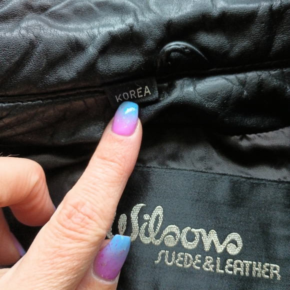 Wilson's Women's Genuine Leather Cropped Motorcycle Jacket - Picture 12 of 16